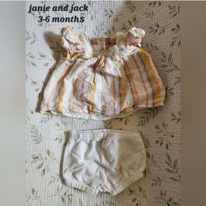 Janie and Jack 3-6 Month Two-Piece Outfit